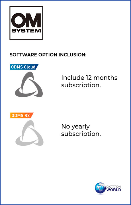 DS9100 Digital Dictaphone Options